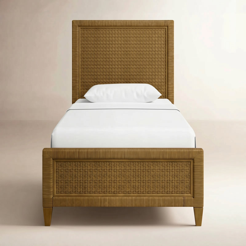 Naples Low Profile Standard Bed, Twin, Sea Glass