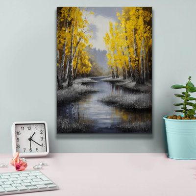 «Silver Creek» par Andreas Magnusson, art mural 12 po x 16 po