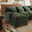 Canapé modulaire en chenille 112 po-7304211