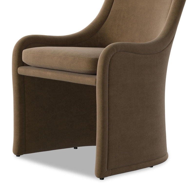 Blaire Upholstered Dining Chair, Monte Mushroom