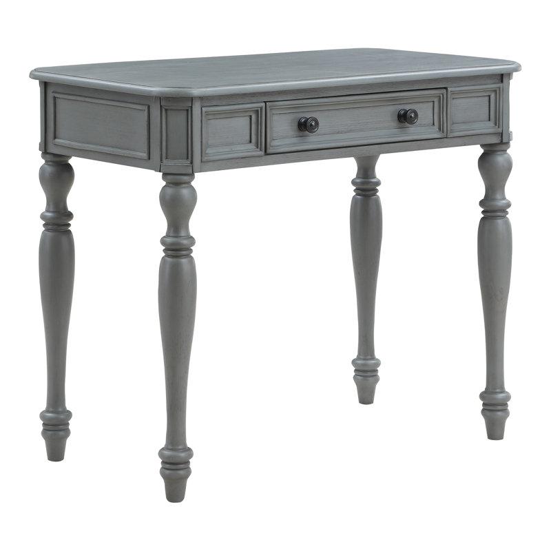 Bureau d'écriture rectangulaire l 36 po Burstyn, Gris plantation