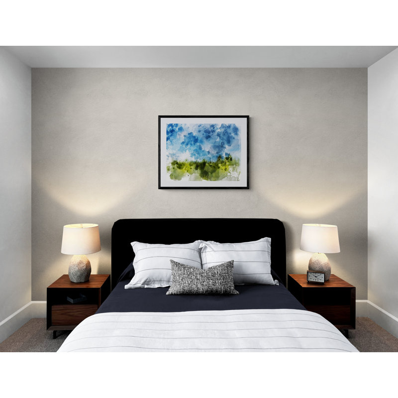 Nature Abstract_2401 Print by Chamira Young, Black Framed Paper, 25.25" H x 31.25" W