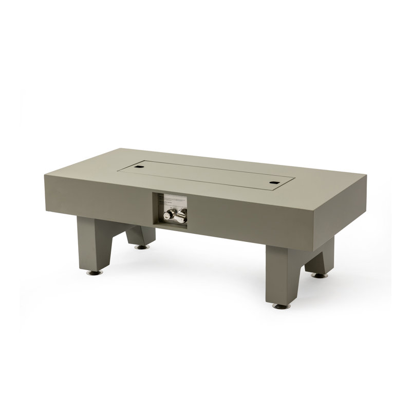 Foyer de table en bois 42 po, Gris