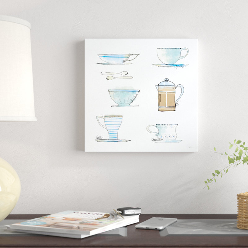 Reproduction d’art sur toile non encadrée « good Brew XI » par Sue Schlabach, H 12 po x l 12 po