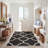 Herefordshire Performance Geometric Indoor/Outdoor Area Rug-1871202174