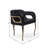 Iseminger 19'' H Velvet Upholstered Armchair-376474319-376474318