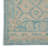 Velan Floral Handmade Looped Wool Ocean Blue/Beige Area Rug-1463185217