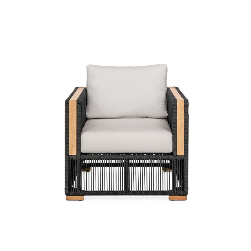 Campo Club Chair - Natural, Black, White