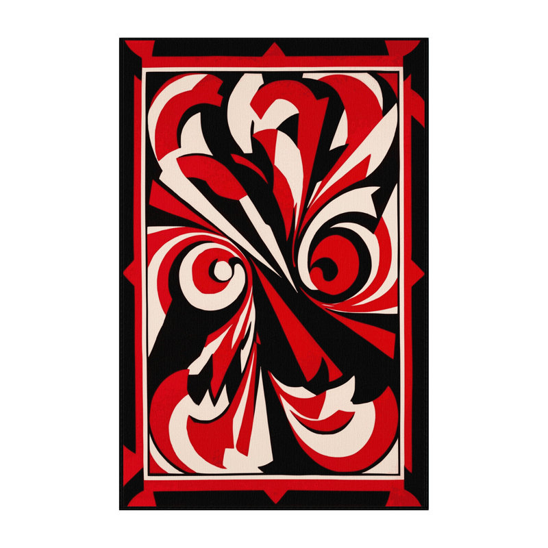 Tapis Obsidian Drift, Rectangulaire 2 pi x 3 pi