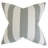 Striped Cotton Reversible Throw Pillow-86822078-13761672