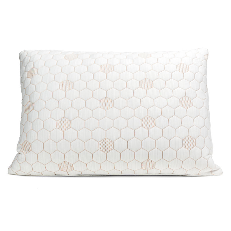 MOLECULE CopperWELL Cooling Gel Memory Foam Adjustable Pillow, King