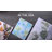 CounterArt Lovely Blues Tempered Glass Cutting Board