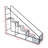 Coffee Syrup Bottle Rack Wire Rack Bottle Glorifier Display Stand Rack Bar Liquor Display
