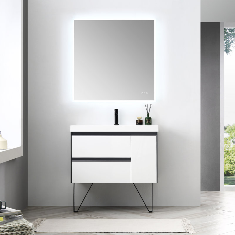Ensemble de meuble-lavabo simple 36 po Courtnie