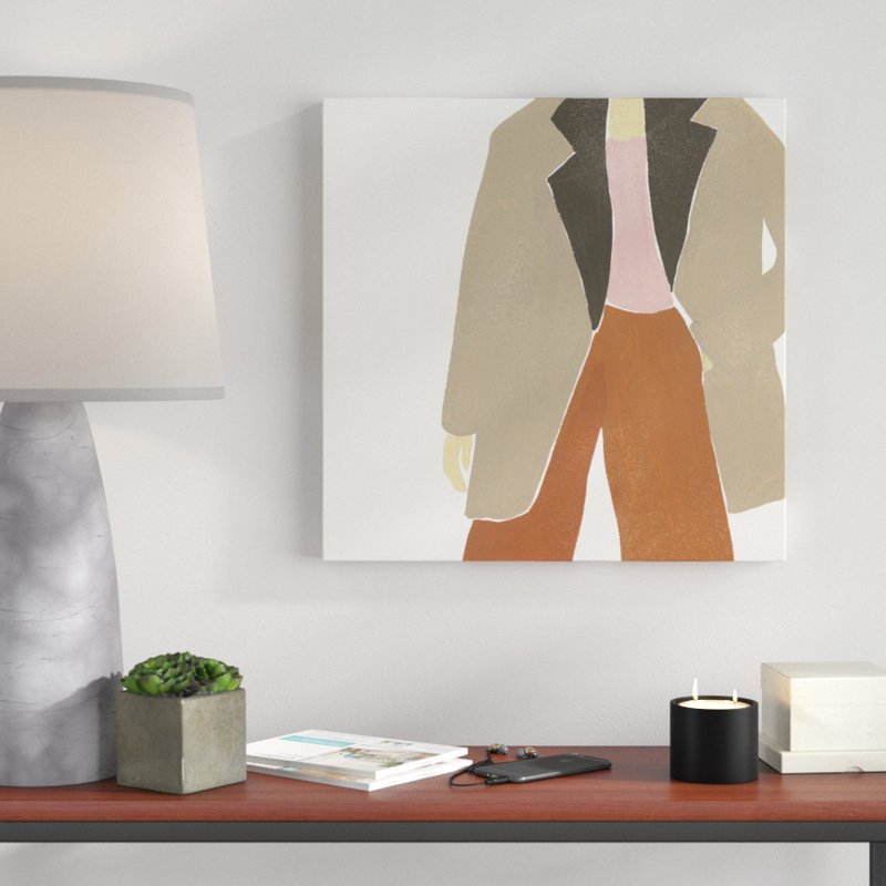 Herself III 1 Piece Wrapped Canvas Painting, 51cm H x 51cm W