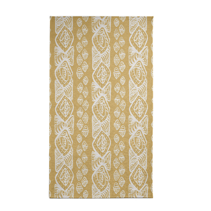 Safari Chenille Geometric Indoor Rug, Rectangle 3' x 5'