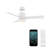 52"  Axis 3 - Blade Outdoor/Indoor Smart Ceiling Fan with Remote Control and LED Light Kit Included, Works With Alexa and iOS / Android App-50617989-50617995-118433078