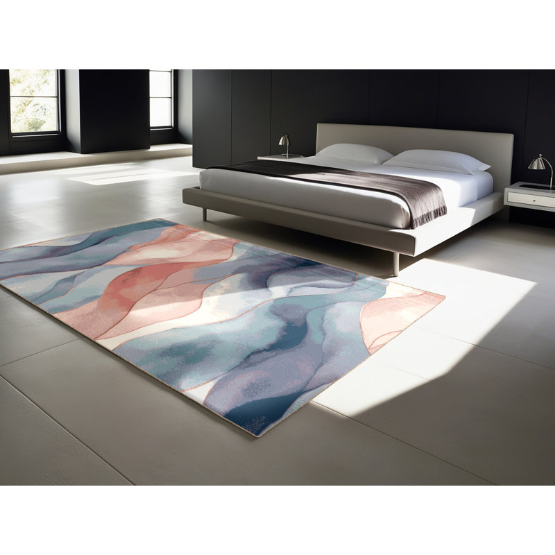 Soft Waters Rug, Rectangle 8' x 12'