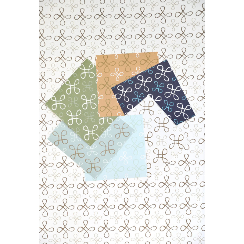 Palace Floor Small Repeat Luxury Wallpaper, Olive, Cellulose/Polyester