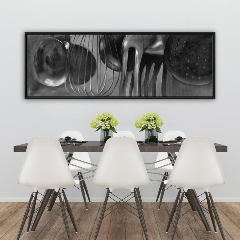 «Kitchen Tools» sur toile, H 60 po x l 20 po