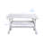  32 in. White Height Adjustable Standing Desk Converter Dual Monitor Riser with Gas Spring Assist Mechanism-1014981068-1014981066