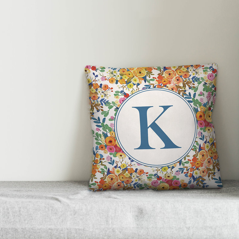 Housse et insert de coussin carré Wildflower, K