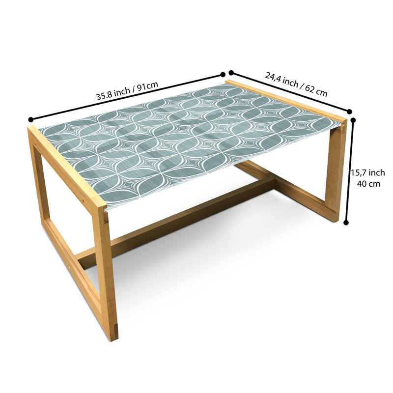 Jalae Sled Coffee Table, 90cm H x 62cm W x 40cm D