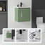 Meuble-lavabo suspendu de 50 cm (20 pouces), armoire murale en contreplaqué avec lavabo en céramique et portes à fermeture en douceur pour les petites salles de bain-1172499411