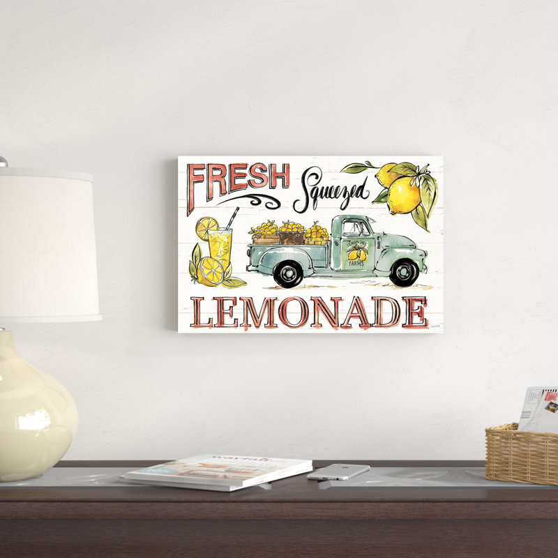 " Lemonade Stand I ", 18" H x 12" W x 1.25" D