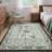 Leaves Floral Machine Washable Area Rug with Rubber Backing for Living Room Modern Non-Slip Dining Room Rug Non-Shedding Rugs for Bedroom-186898077