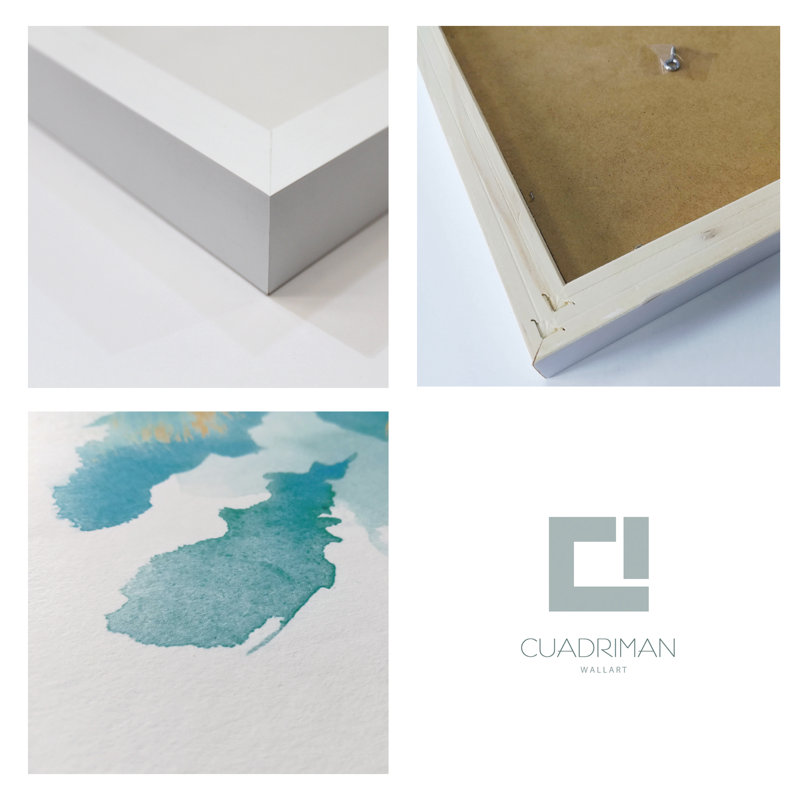 Ola Rudnicka - Single Picture Frame Painting, 92cm H x 62cm W x 3cm D