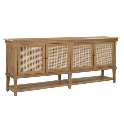 Dace 4-Door Cane Sideboard