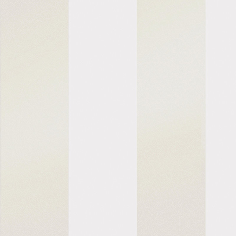 Laura Ashley Lille Pearlescent Stripe Wallpaper, White
