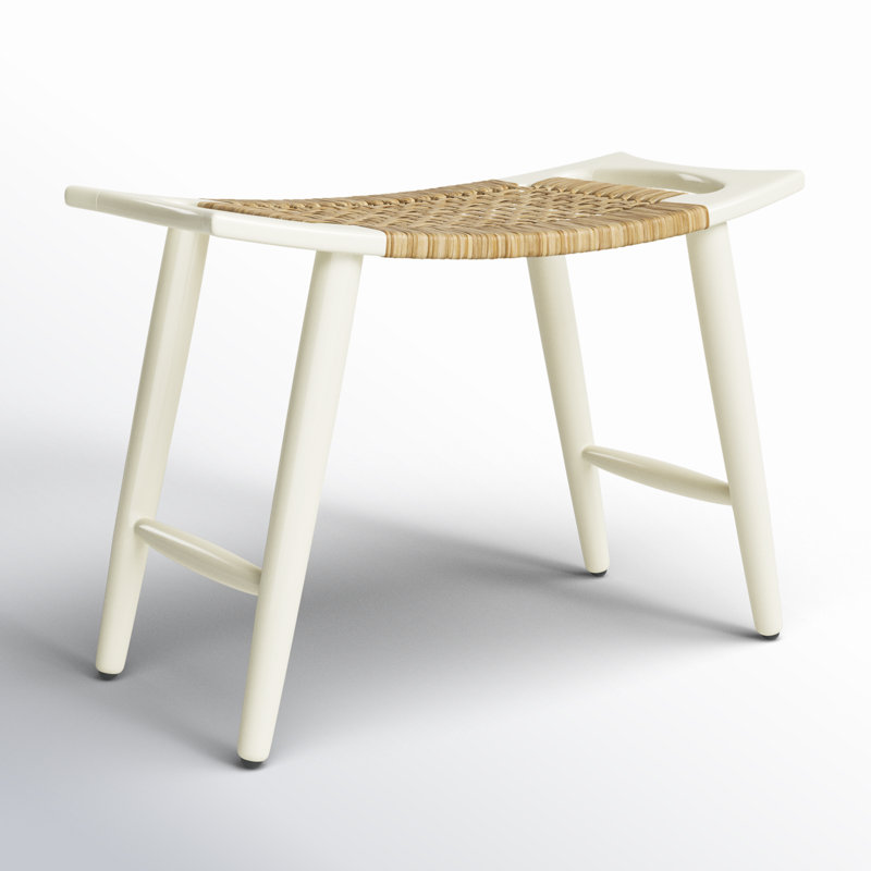 Tabouret d'appoint Toto, Blanc