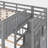 Full Over Twin & Twin Bunk Bed-42597604