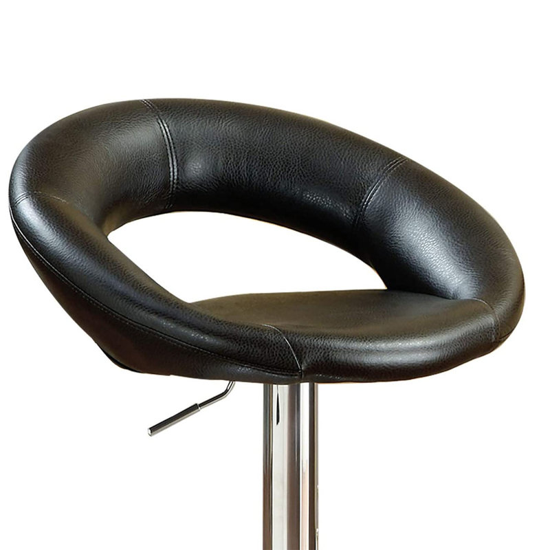 Tabouret de bar Charlyann, Noir