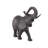 Bozkov Polystone Elephant Gray Decorative Sculpture