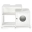 Bathroom Cat Litter Box Hideaway with Divider