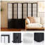 Paravent 6 panneaux de style japonais, noir-173903696-173903710