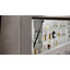 Pharmacie à DEL avec miroir Ciyanna, cadre biseauté, désembueur, prises et ports USB, encastré / à fixation en surface-1799911399-1808451789