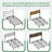 Metal Platform Bed Frames Mattress Foundation With Steel Slat Support, No Box Spring Needed, Storage Space Under Base, Easy Assembly-1451421384