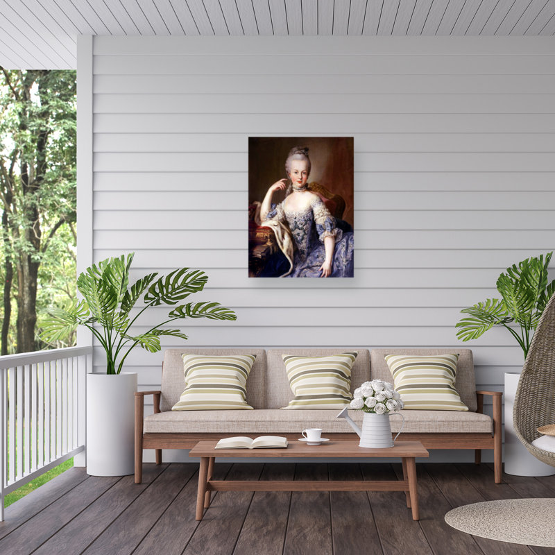Marcus Jules Marie Antoinette, toile pour l'extérieur, H 14 po x l 19 po