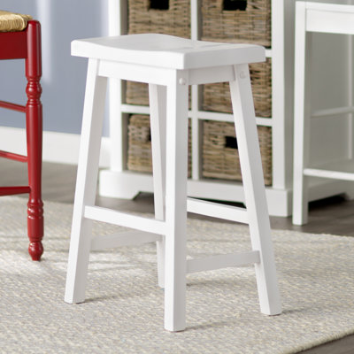 Tabouret de bar et de comptoir en bois massif Kirkwood
