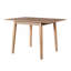 Table de salle à manger extensible de 29 à 45 po pour 4 personnes, table de cuisine pliante avec pieds en bois d'hévéa, table de salle à manger peu encombrante pour le salon, la cuisine, la salle à manger et le petit espace (table seulement)-230234539