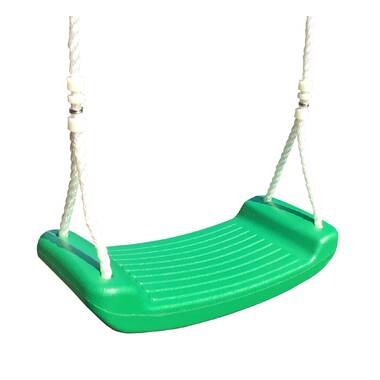 REDCAMP 43 inch Flying Saucer Swing Heavy Duty 500lb for Kids, Large Round Tire Swings for Outdoor Trees and Swingset, Blue/Green