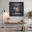  «Welcome Rooster 3» par Jean Plout, art mural en métal, 36 po x 36 po-1492742870