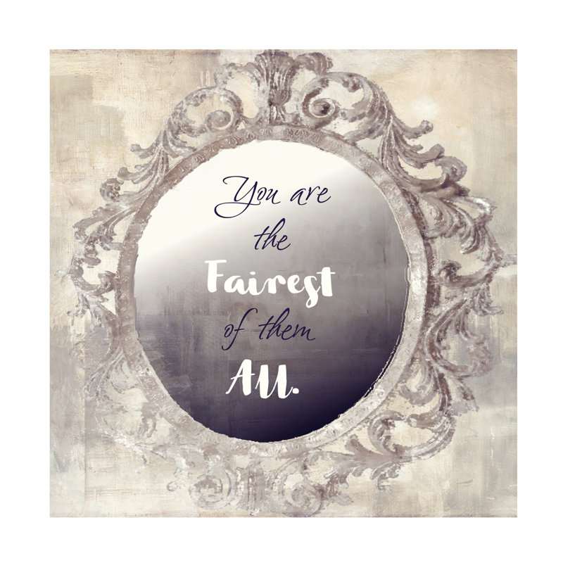 Art sur toile, miroir, H 18 po x l 18 po
