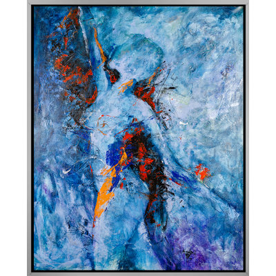 Daia Framed by Joarez Wall Art Canvas Painting Signed And Numbered Framed And Ready To Hang 40x50.
