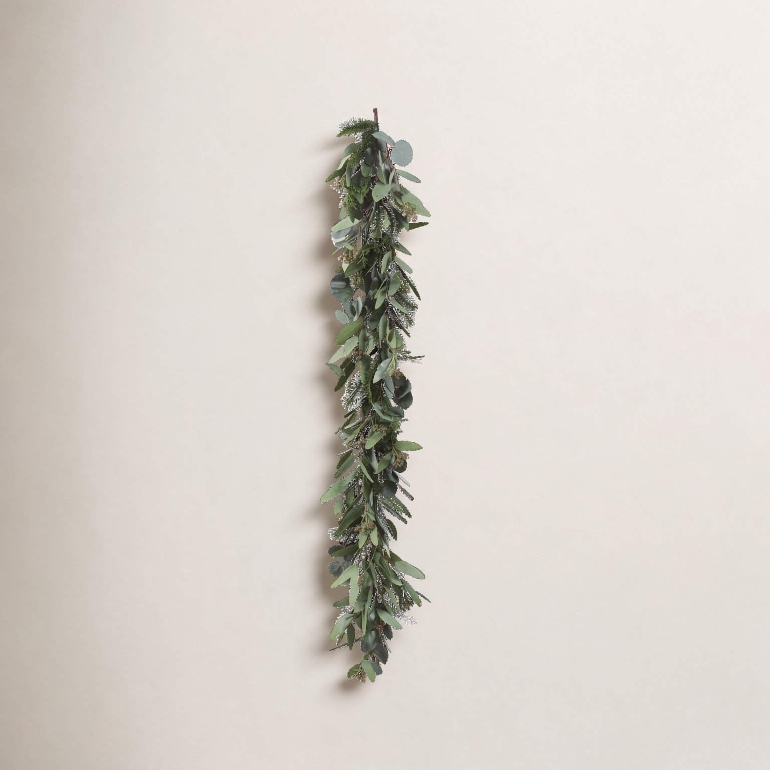 60" Pre-Lit Eucalyptus Garland