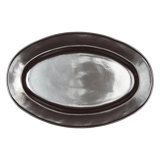 Pewter Stoneware Oval Platter